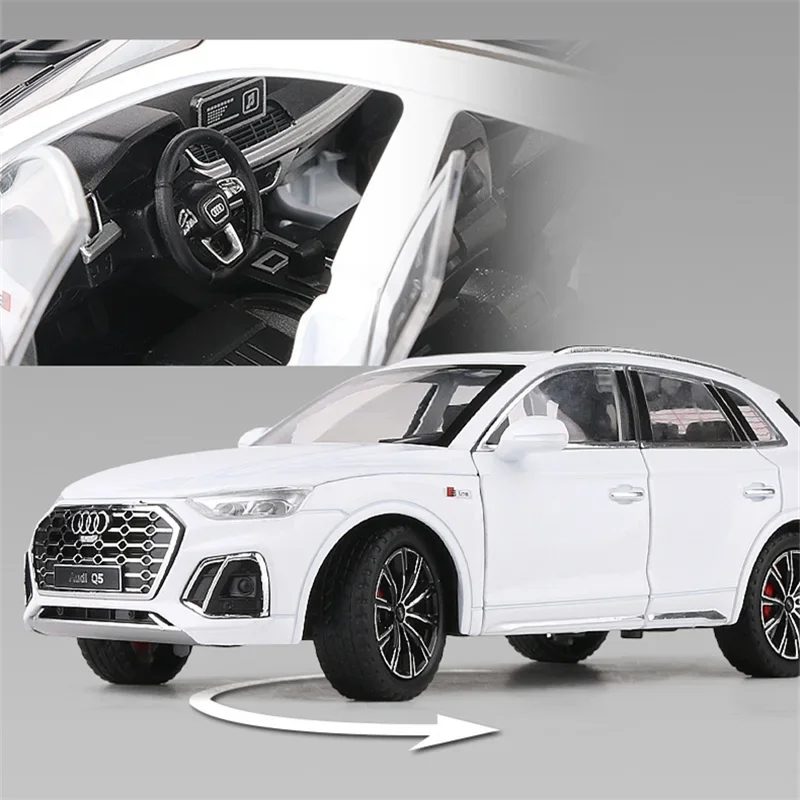 Audi Q5 1:24 Diecast Model with Lights 6 Audi Q5 1:24 Diecast Model with Lights - Image 6
