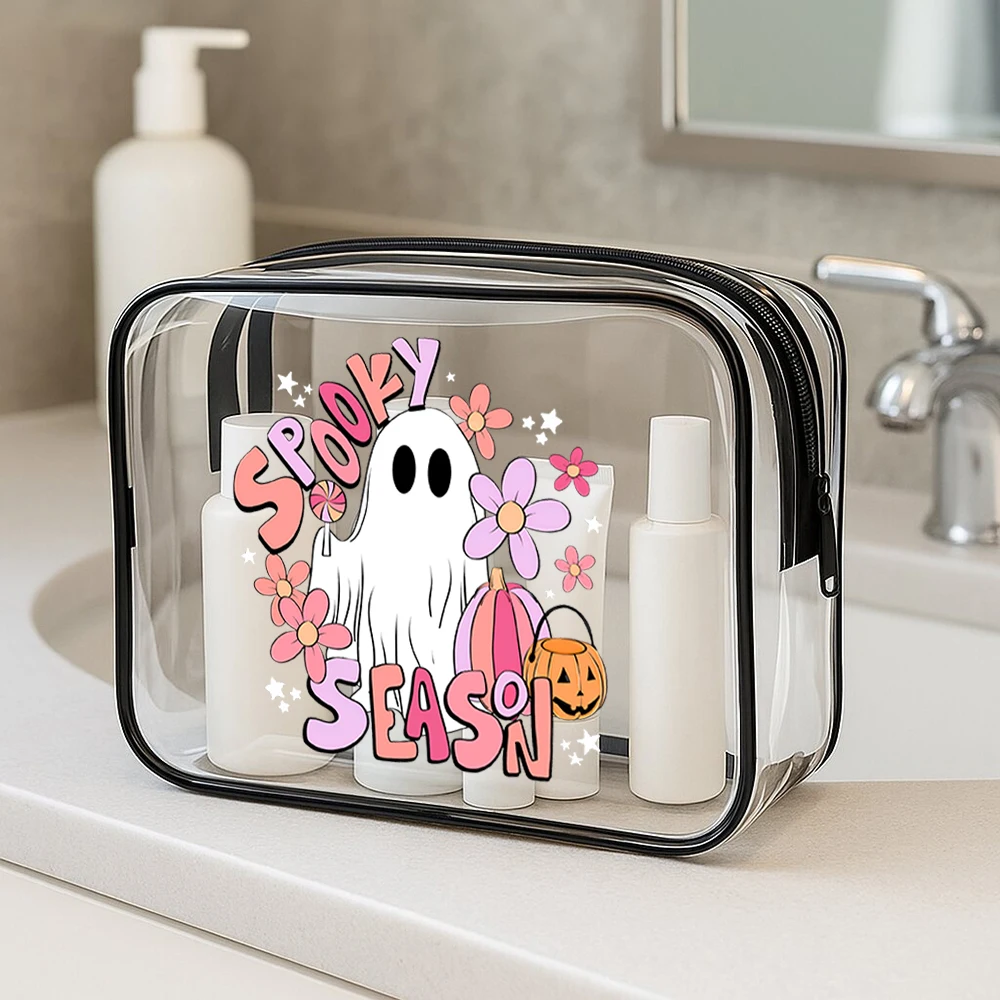 Clear PVC Women's Weekender Bag in Medium Size 3 Clear PVC Women's Weekender Bag in Medium Size - Image 3