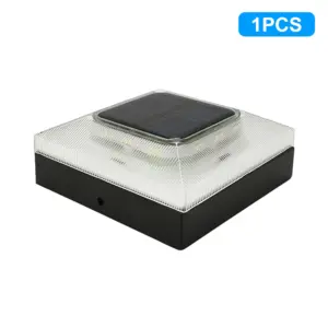 4-Inch Solar Post Cap Light for Fence and Deck 19 S0484844bb34f4e9ebb80d3c0f379404fs