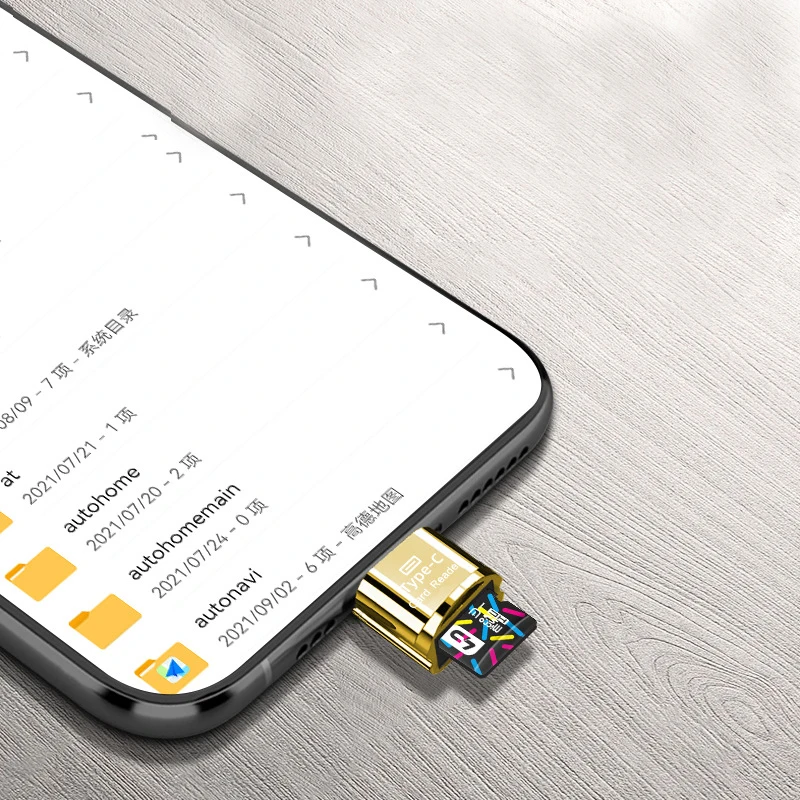 Sleek SD & TF Card Reader for Smartphones 3 Sleek SD & TF Card Reader for Smartphones - Image 3