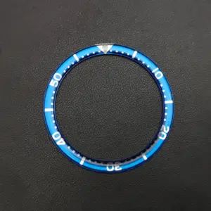 Blue and Black Dive Bezel Insert for SKX007 18 S0485f62b8df04db29771344b9f4c17f1P
