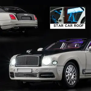 Black Bentley Mulsanne GT 1/24 Scale Model 14 S048cab58d8fe4ecc983e25aa413a6b092