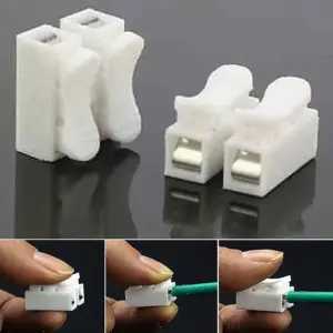 White 20-Piece Electrical Wire Connectors Set 8 S04a63c360b5d41ceba69527d049c1e1dE