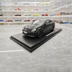 White 1/18 Scale Mercedes-Benz C63 AMG Resin Model 14 S04bd2529a1434c09b1b39602a880f0e5K