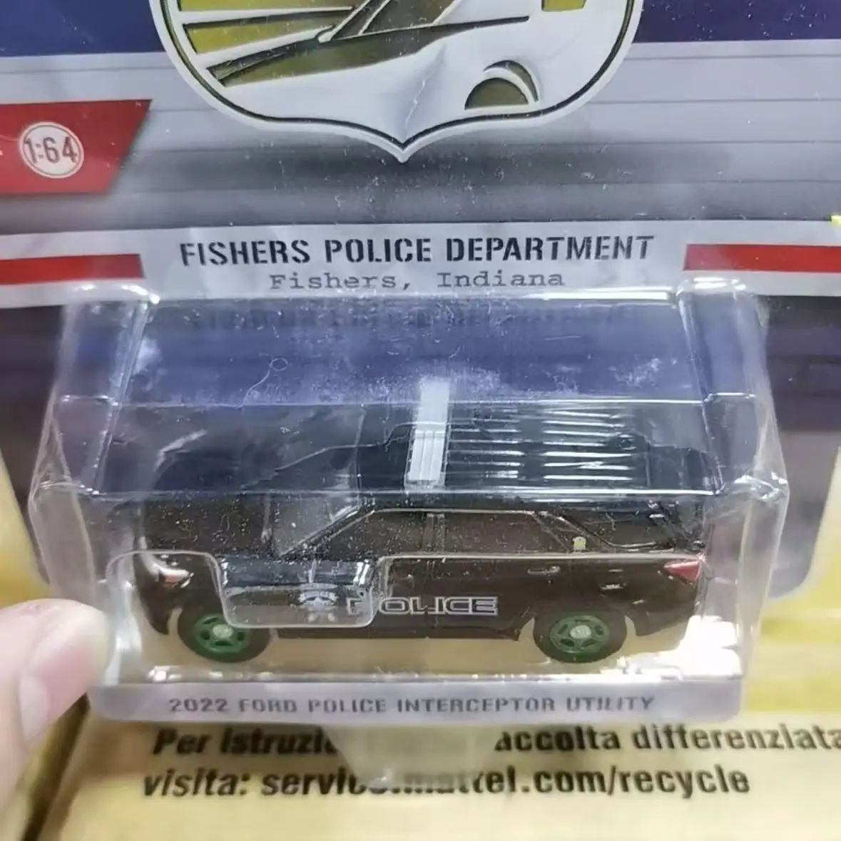 2023 Ford Detective Intercept Police Car 1:64 Diecast 2 2023 Ford Detective Intercept Police Car 1:64 Diecast - Image 2