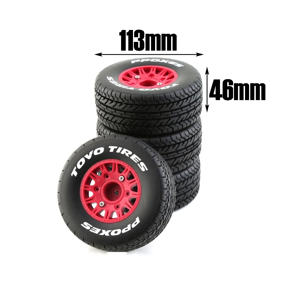 Off-Road RC Car Tires 113mm for 1/8-1/10 Scale Trucks 2 Off-Road RC Car Tires 113mm for 1/8-1/10 Scale Trucks - Image 2