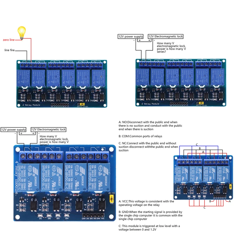 Multi-Channel 5V/12V/24V Relay Module for Automation 3 Multi-Channel 5V/12V/24V Relay Module for Automation - Image 3