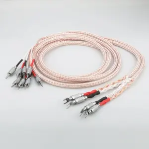 High-End Bi-Wire Speaker Cable 2-3m 7 S04e05cbfb8aa495d9e0fb7fd668fa3f3o