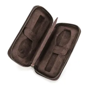 Leather Watch Organizer for Men CF1198-coffee 16 S05075eb7e83f40cc9e64ea2aaef5339bO