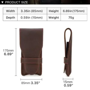 Vintage Genuine Leather Cigar Holder for Men 12 S050e14bd44cf4468b14f921a380750f62