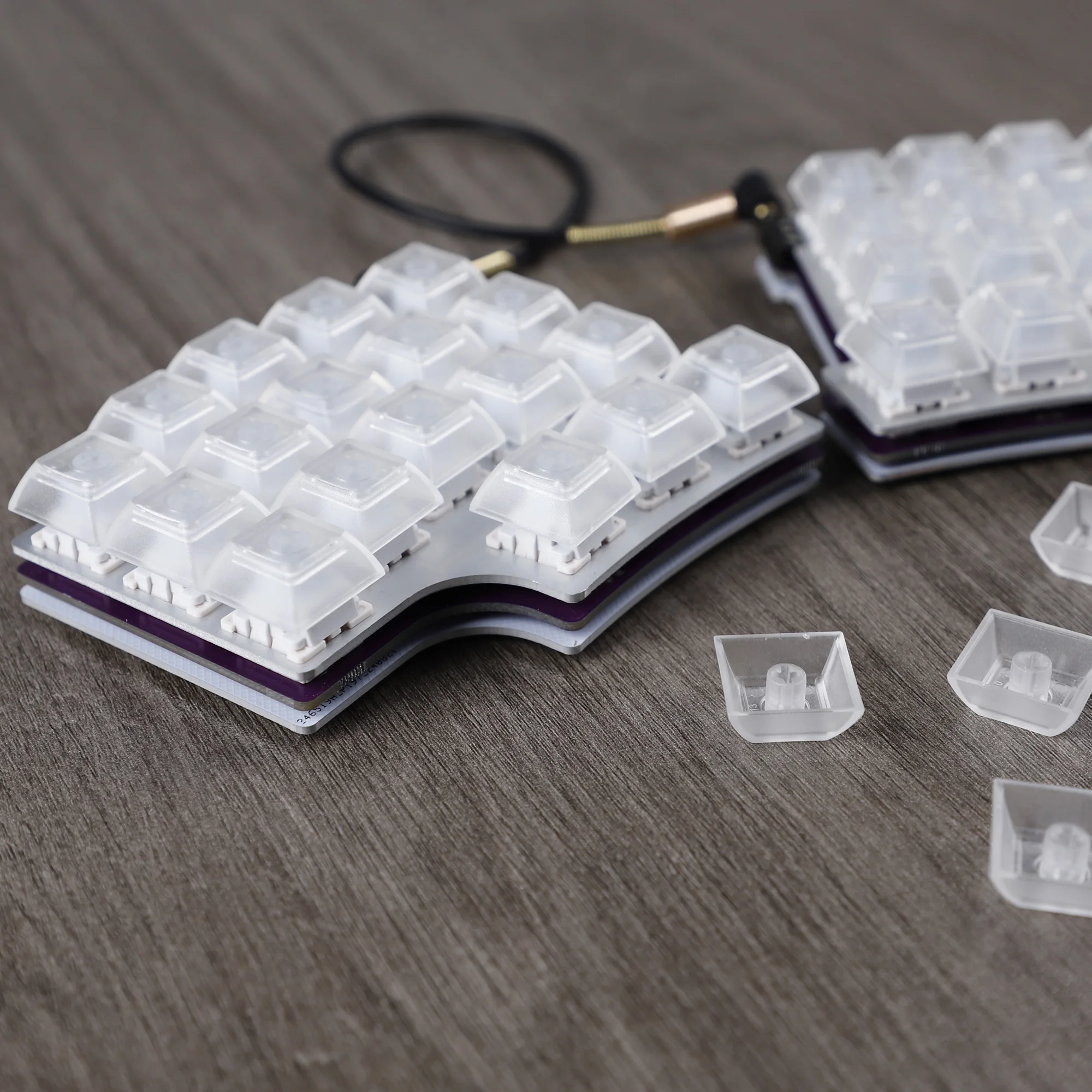 Transparent ABS Keycap Set for Custom Keyboards 4 Transparent ABS Keycap Set for Custom Keyboards - Image 4