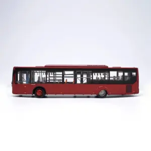 Vibrant Red Yutong ZK6128 Bus Model 9 S052a0441635b43d0898d880556e0fecf4