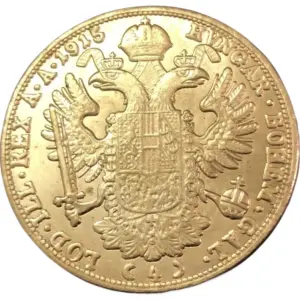 1915 Austrian 4 Ducats Replica Coin
