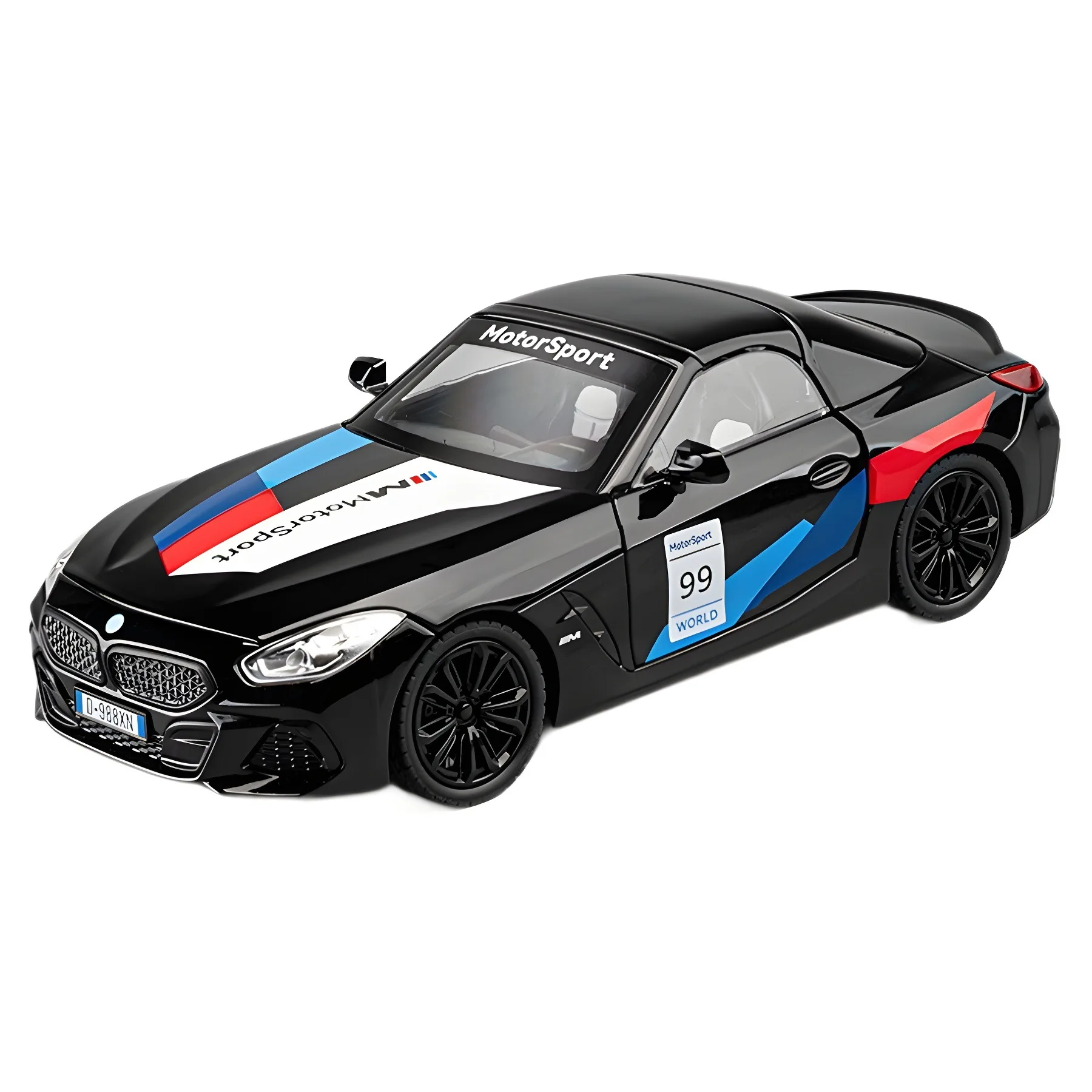 BMW Z4 1:22 Scale Diecast Model Collectible 6 BMW Z4 1:22 Scale Diecast Model Collectible - Image 6