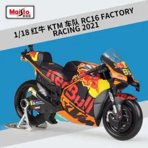 KTM 33 1:18 Diecast Racing Motorcycle Model 17 S056116b4191249679bbbf688f08c15a1b