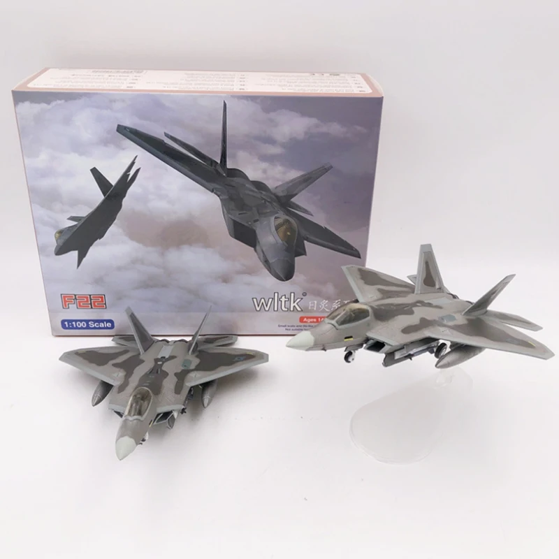 F-22 Raptor Diecast Model 1:100 Scale 2 F-22 Raptor Diecast Model 1:100 Scale - Image 2