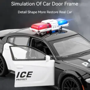 1:32 Scale Miniature Police Car for Collectors 11 S058d0add09df44a7b6f97804364eda66z