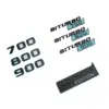 Mercedes G-Class 3D Badge Set with "700," "800," "900"