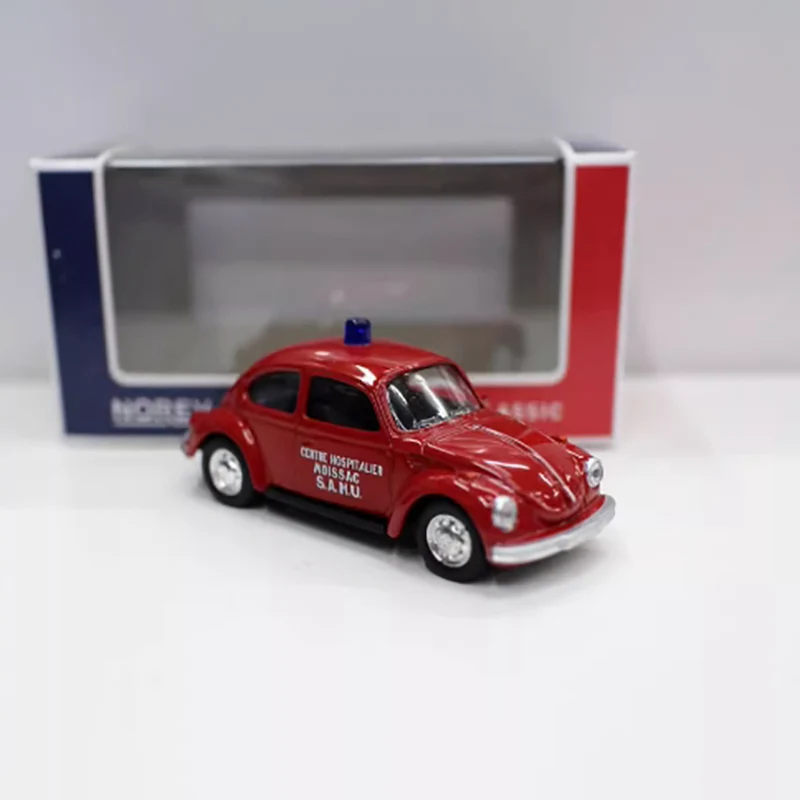 Red Police Diecast Miniature Car Model 3 Red Police Diecast Miniature Car Model - Image 3