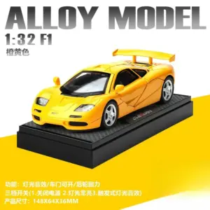 Vibrant Yellow 1:32 Diecast Supercar Model 16 S05cf33c72b9f4040b75e9bff97a7f69dv
