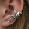 Vintage Octopus Zinc Alloy Ear Cuff for Women