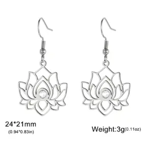 Elegant Lotus Earrings for Women 13 S05dc785be1464d31adba2003444721a8v