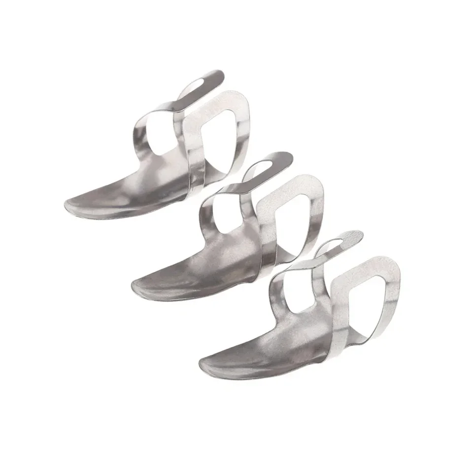 Stainless Steel Guitar Fingerpicks Set 4 Stainless Steel Guitar Fingerpicks Set - Image 4
