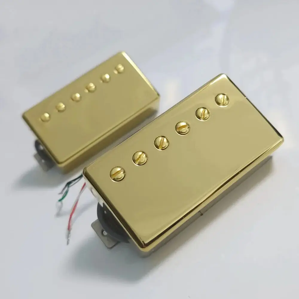 Gold Humbucking Pickups Set for LP Guitars 5 Gold Humbucking Pickups Set for LP Guitars - Image 5