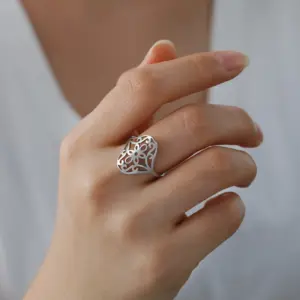 Elegant Filigree Flower Ring for Women 14 S05e86aaf45154d0094256b49c9edb0b6m