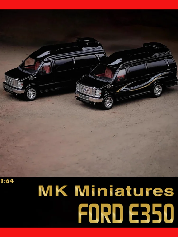1/64 Scale Ford E350 Diecast Model 2 1/64 Scale Ford E350 Diecast Model - Image 2