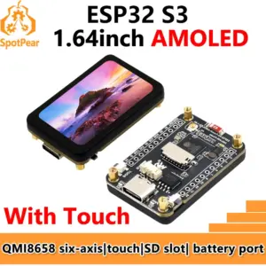 ESP32 S3 Development Board with AMOLED Screen