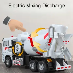 1:40 Scale Electric Cement Mixer Truck Model 14 S0647db5b2c0b4f16a31e109bbd4d4997h