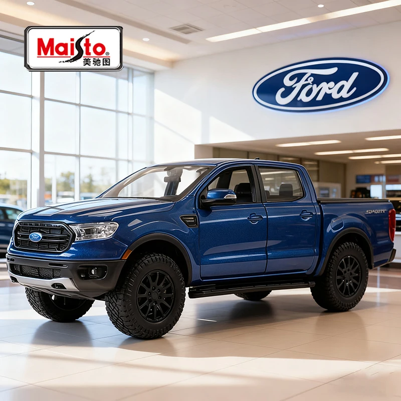 Maisto Ford Ranger 2019 Diecast Model 1:27 2 Maisto Ford Ranger 2019 Diecast Model 1:27 - Image 2