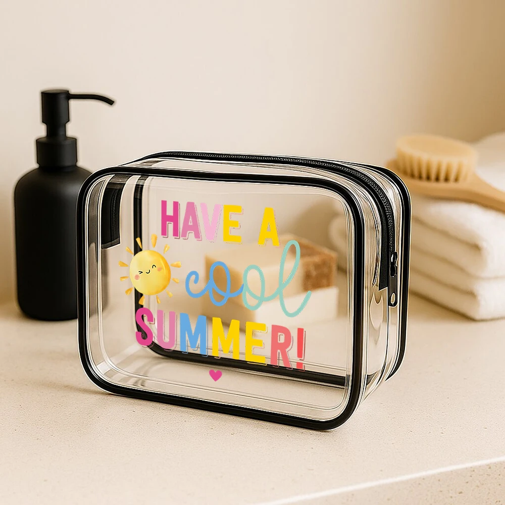 Clear Waterproof Tote Bag in Small, Medium, Large 3 Clear Waterproof Tote Bag in Small, Medium, Large - Image 3