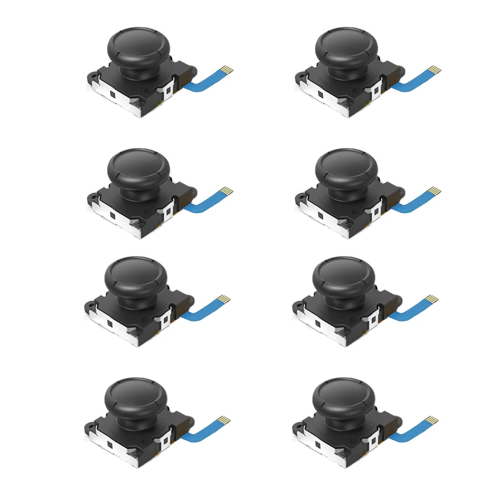 Switch and Lite Replacement 3D Joysticks (Set of 8) 7 Switch and Lite Replacement 3D Joysticks (Set of 8) - Image 7