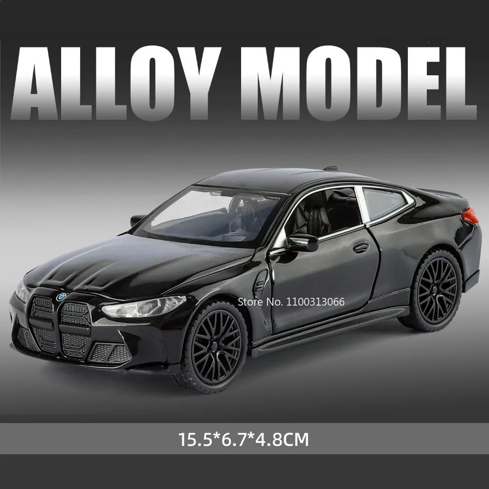 1:32 Scale M4 Diecast Toy Car with Lights 9 1:32 Scale M4 Diecast Toy Car with Lights - Image 9