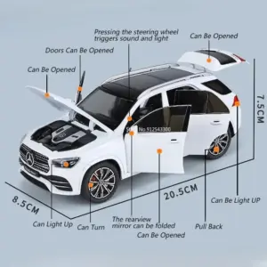 Mercedes-Benz 1:24 Scale Diecast Model Car 11 S069b531aed174401bb82d2838e594d60R