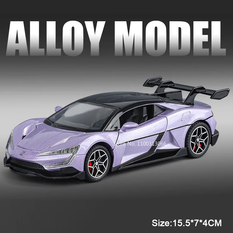 1:32 Diecast Sports Car Model for Collectors 10 1:32 Diecast Sports Car Model for Collectors - Image 10