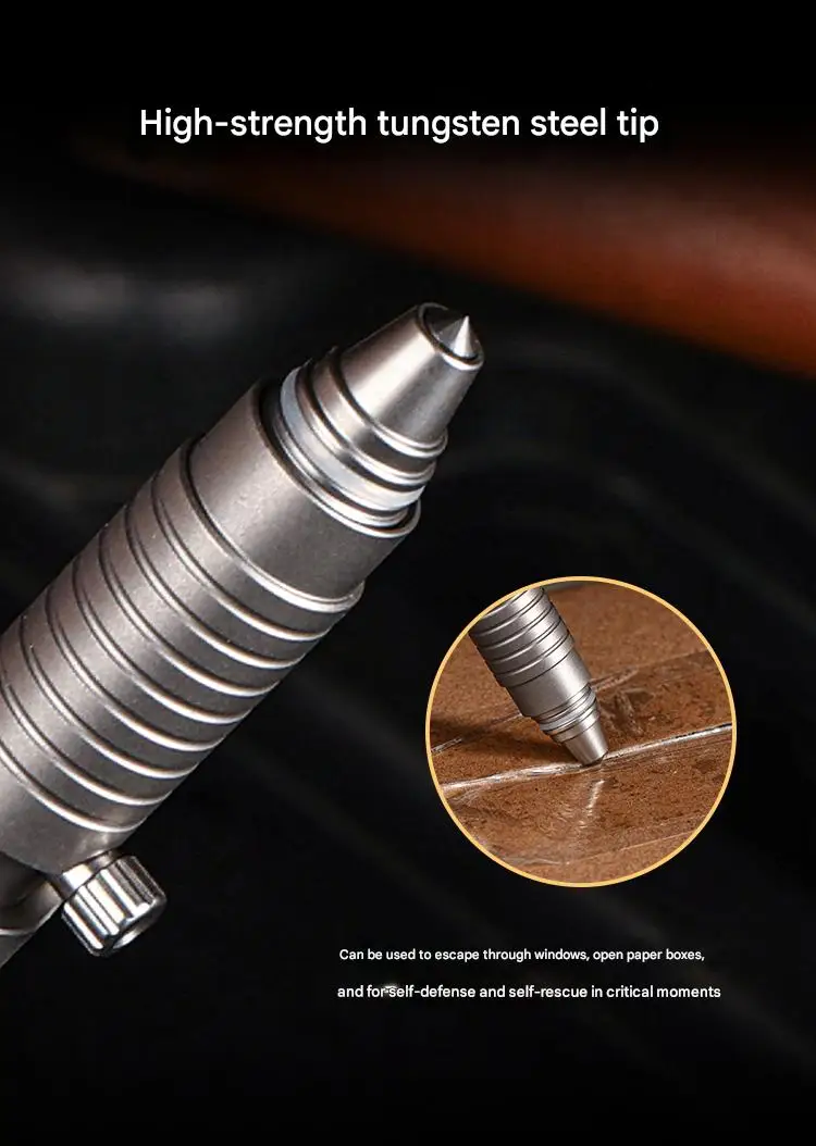 Titanium Alloy Tactical Eternal Pen 3 Titanium Alloy Tactical Eternal Pen - Image 3