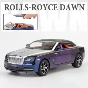 Purple Rolls-Royce Dawn 1:24 Diecast Model 19 S06c5df881e614251b5b33c40814128d9g