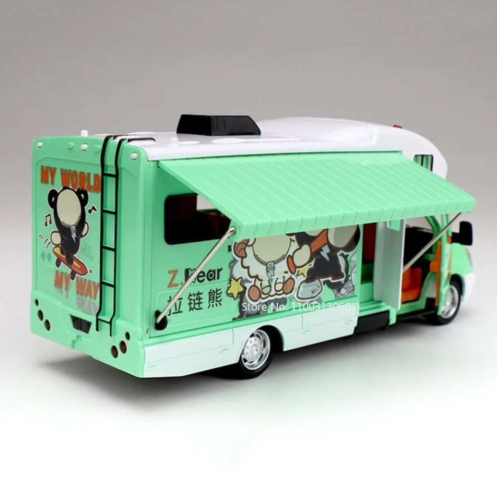 Vibrant 1:32 Cartoon Bear Caravan Model 4 Vibrant 1:32 Cartoon Bear Caravan Model - Image 4