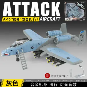 Green A-10 Warthog Diecast Model for Collectors 14 S06e9244b6fa84a7e8c0e102fb96dede1P