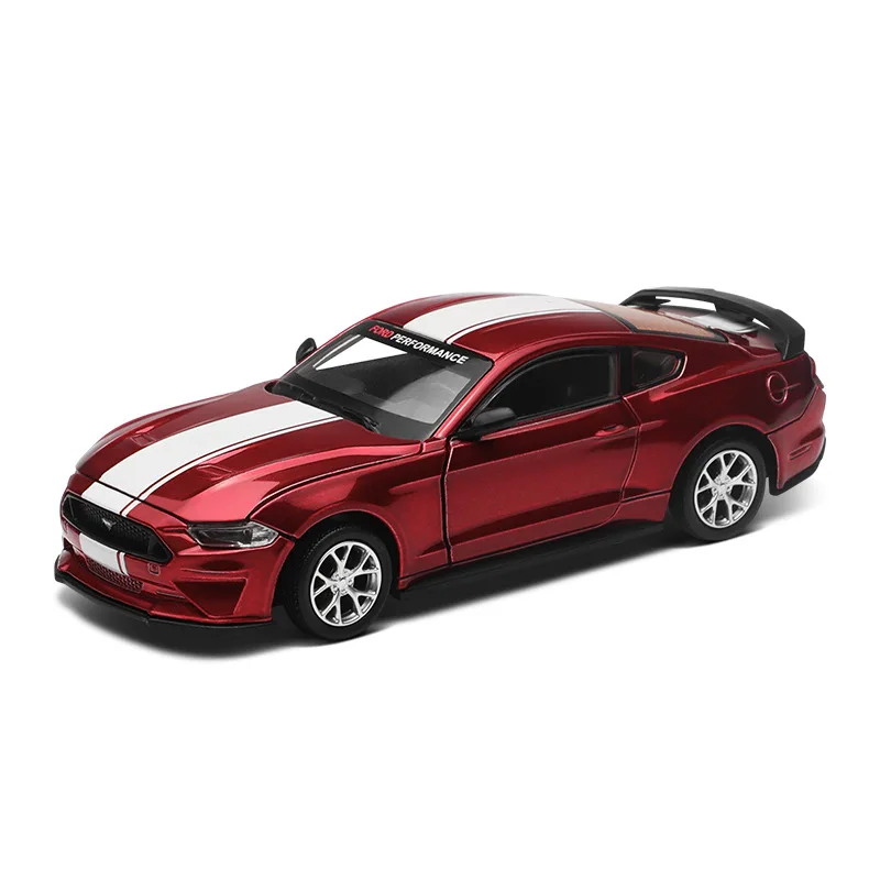 Ford Mustang GT 1:42 Die-Cast Model in Red 5 Ford Mustang GT 1:42 Die-Cast Model in Red - Image 5