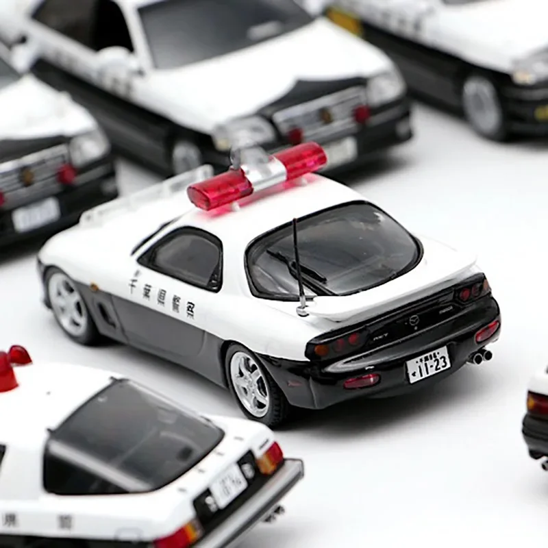 Die-Cast Mazda RX-7 Police Model 1:43 Scale 2 Die-Cast Mazda RX-7 Police Model 1:43 Scale - Image 2