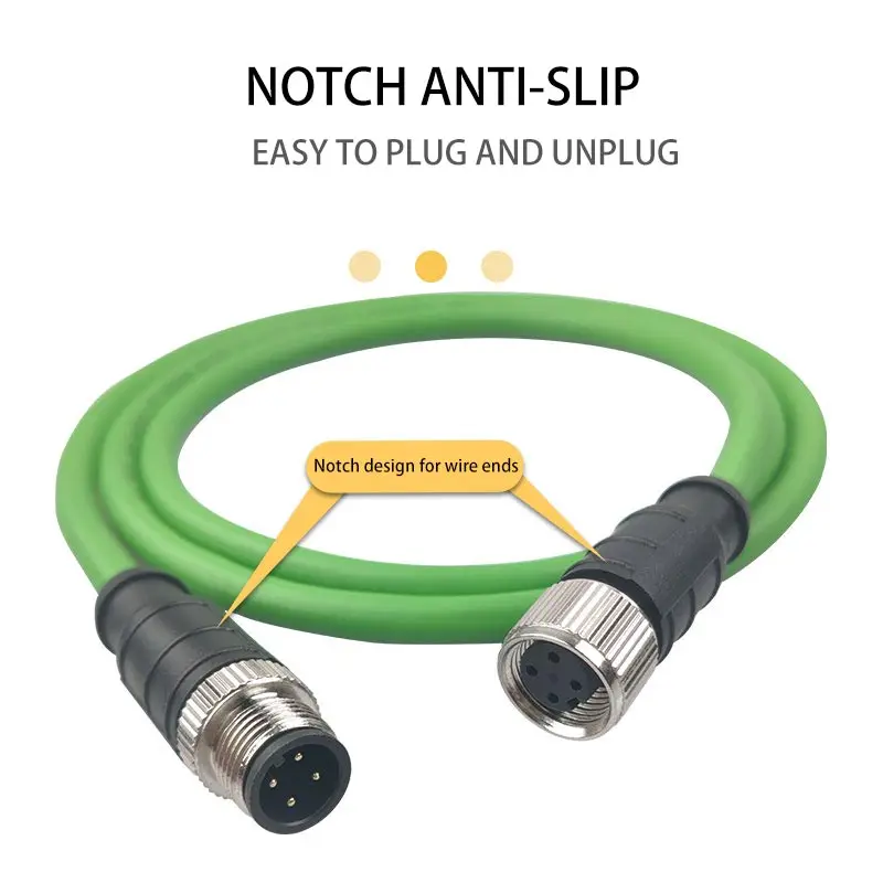 M12 Waterproof Sensor Extension Cable 0.5-30m 4 M12 Waterproof Sensor Extension Cable 0.5-30m - Image 4