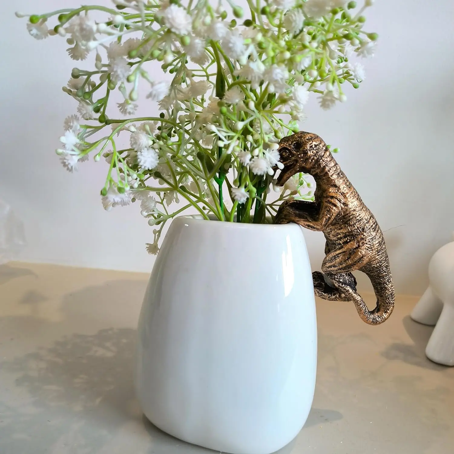 Whimsical Dinosaur Plant Hanger T-73 6 Whimsical Dinosaur Plant Hanger T-73 - Image 6