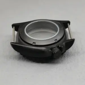 42mm Matte Black Watch Case for SK007 15 S073f60061e0e4ca0a48977cd2ab86318C