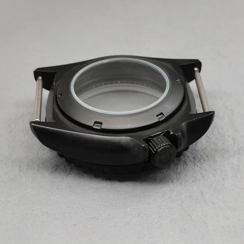 42mm Matte Black Watch Case for SK007 6 42mm Matte Black Watch Case for SK007 - Image 6