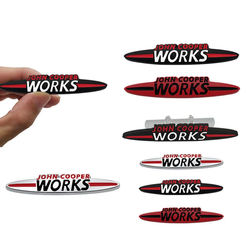 Mini John Cooper Works Grille Emblem Sticker 6 Mini John Cooper Works Grille Emblem Sticker - Image 6