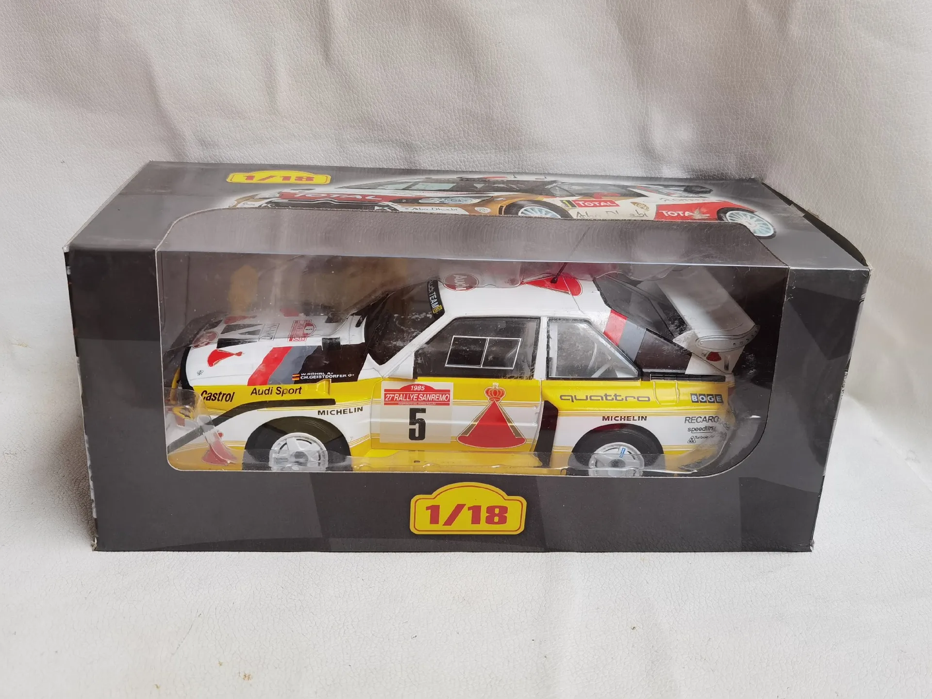 Audi Quattro Diecast Model 1/18 Scale 6 Audi Quattro Diecast Model 1/18 Scale - Image 6
